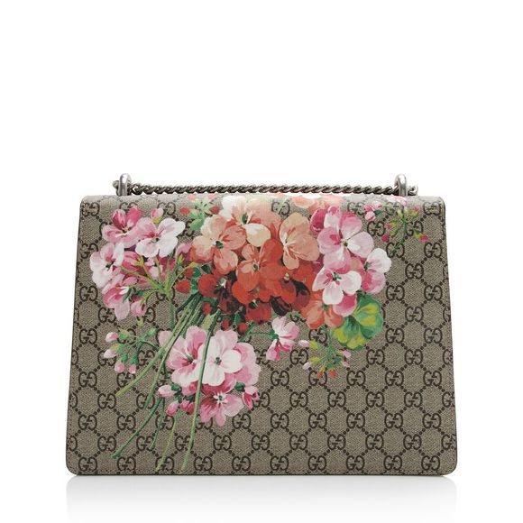 Gucci GG Supreme Blooms Dionysus Medium Shoulder Bag - Picture 3 of 15
